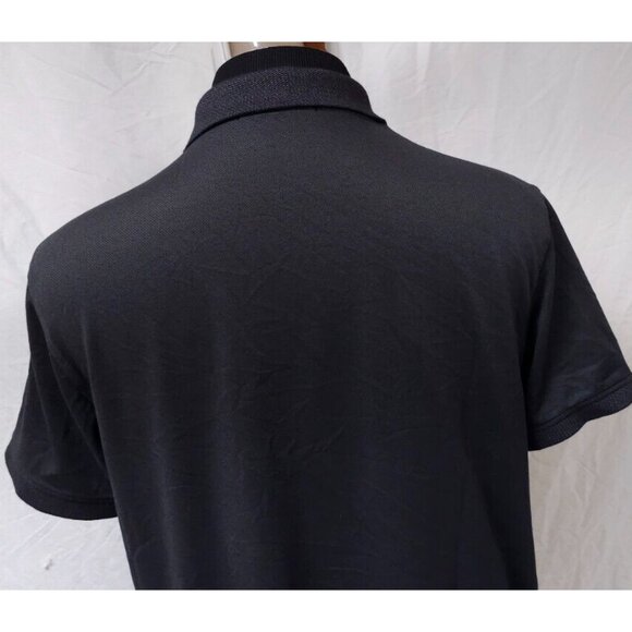 Member's Mark Mens Medium Dark Gray Short Sleeve Stretch Golf Polo Shirt - Picture 9 of 13